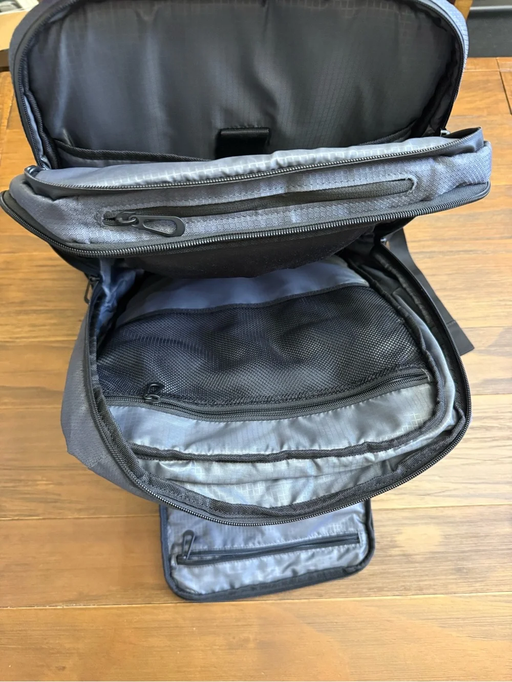 EBags Gray Urban Tech Backpack with Organized Compartments